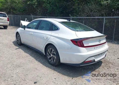 2023 Hyundai Sonata Hybrid Blue z USA, uszkodzony, nr VIN KMHL24JJ4PA083549